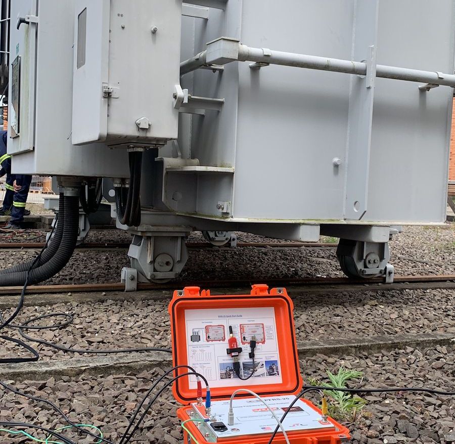 Ensaio SFRA em transformador de 138 kV